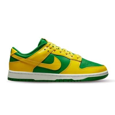 NIKE Dunk Low Retro Apple Green Yellow Strike